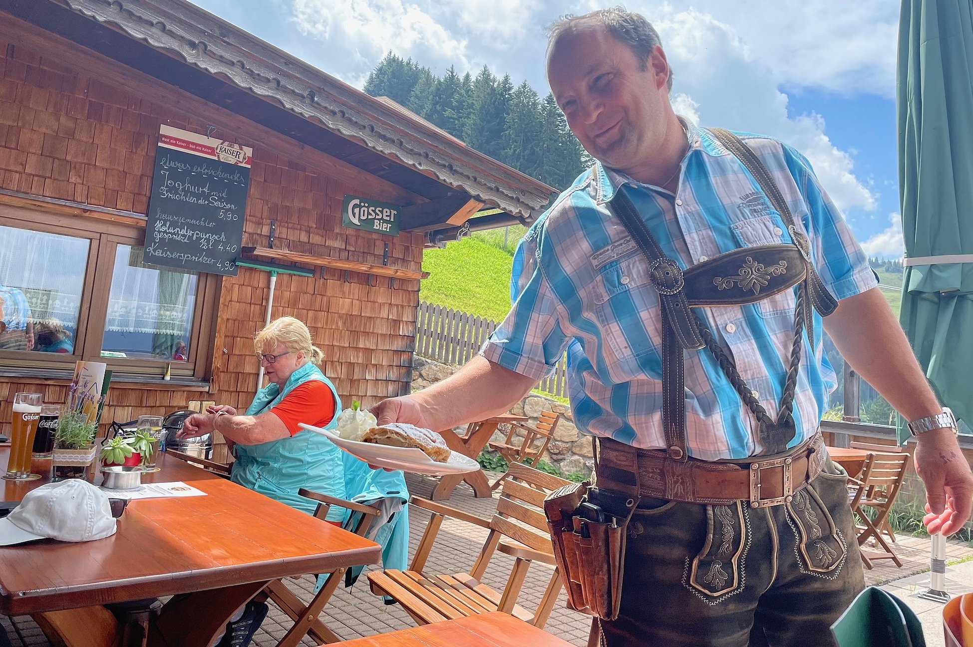 Zillis Heidelbeer-Topfenstrudl